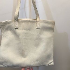 Rykiel crème white color leather purse